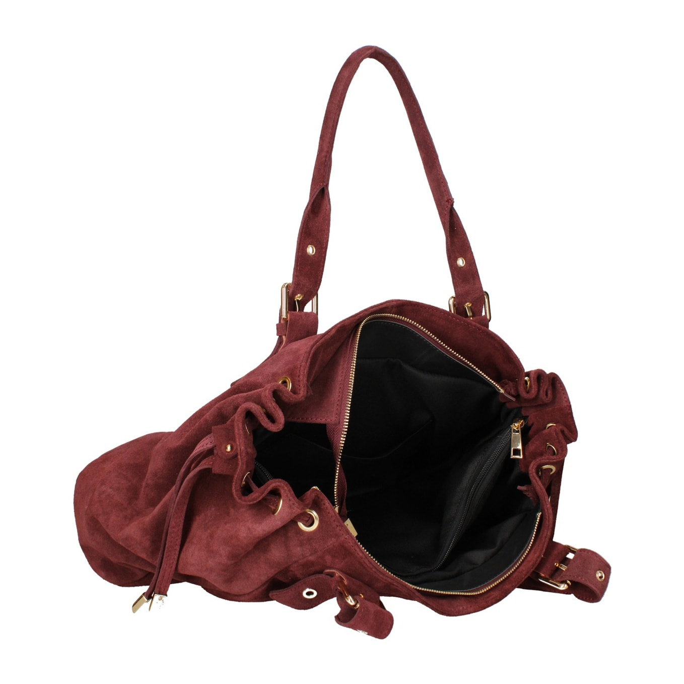 Borsa a mano da donna Made in Italy - Modello Celeste Plus - 100% pelle - 20.0 x 28.5 x 41.0 cm
