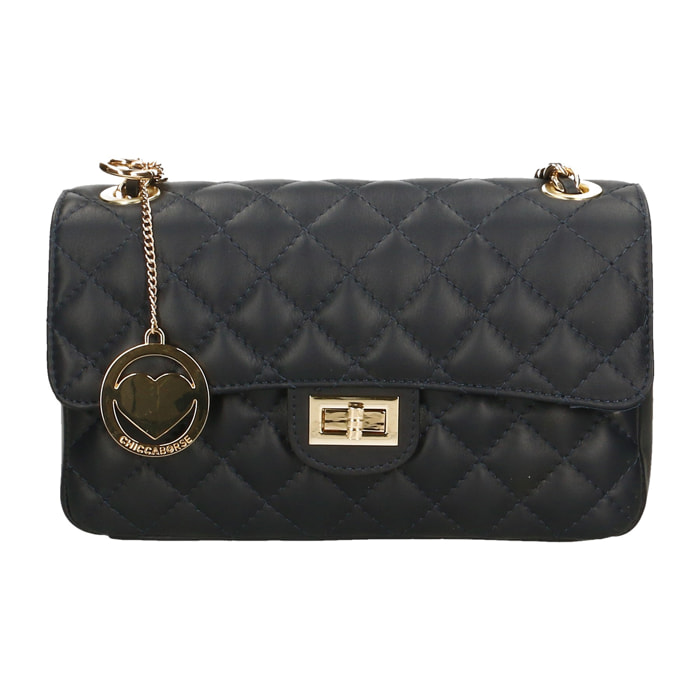 Chicca Borse Borsa a Spalla Blu