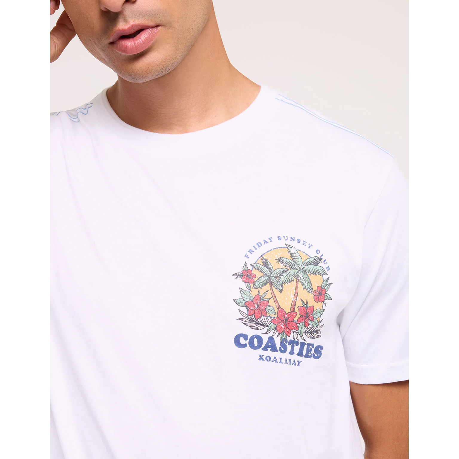 Camiseta Manga Corta Blanco - Gandolfini
