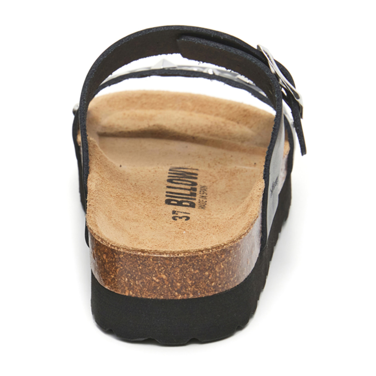 SANDALO CON ZEPPA BILLOWY NERO