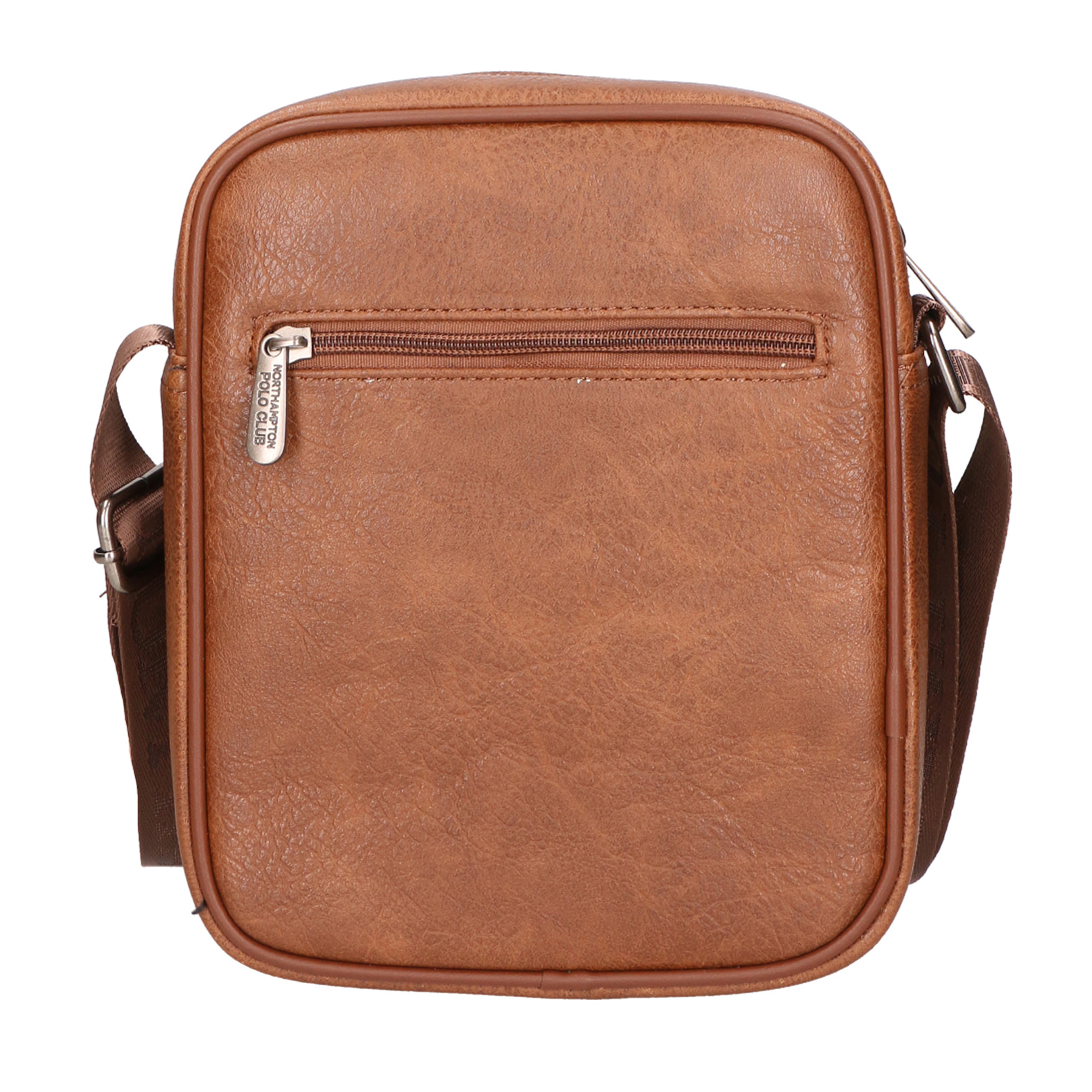 Borsa a tracolla da Uomo in Ecopelle Prodotto Vegano 19,5x23,5x6,5 cm