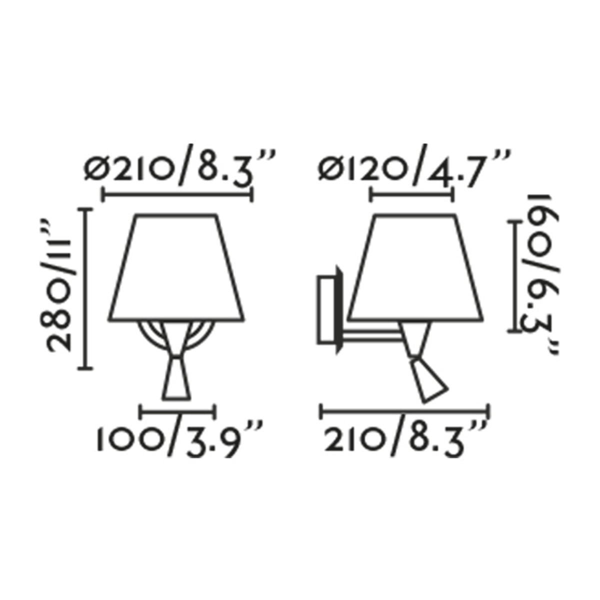 SUMBA Lampe applique noire/rotin avec lecteur