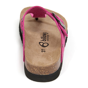 Sandalia Plataforma Fucsia Mujer BILLOWY ROSA