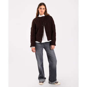 Cárdigan de mujer con botones