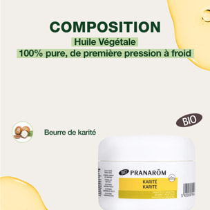 Pranarom - Beurre de Karité - Bio - 100 ml