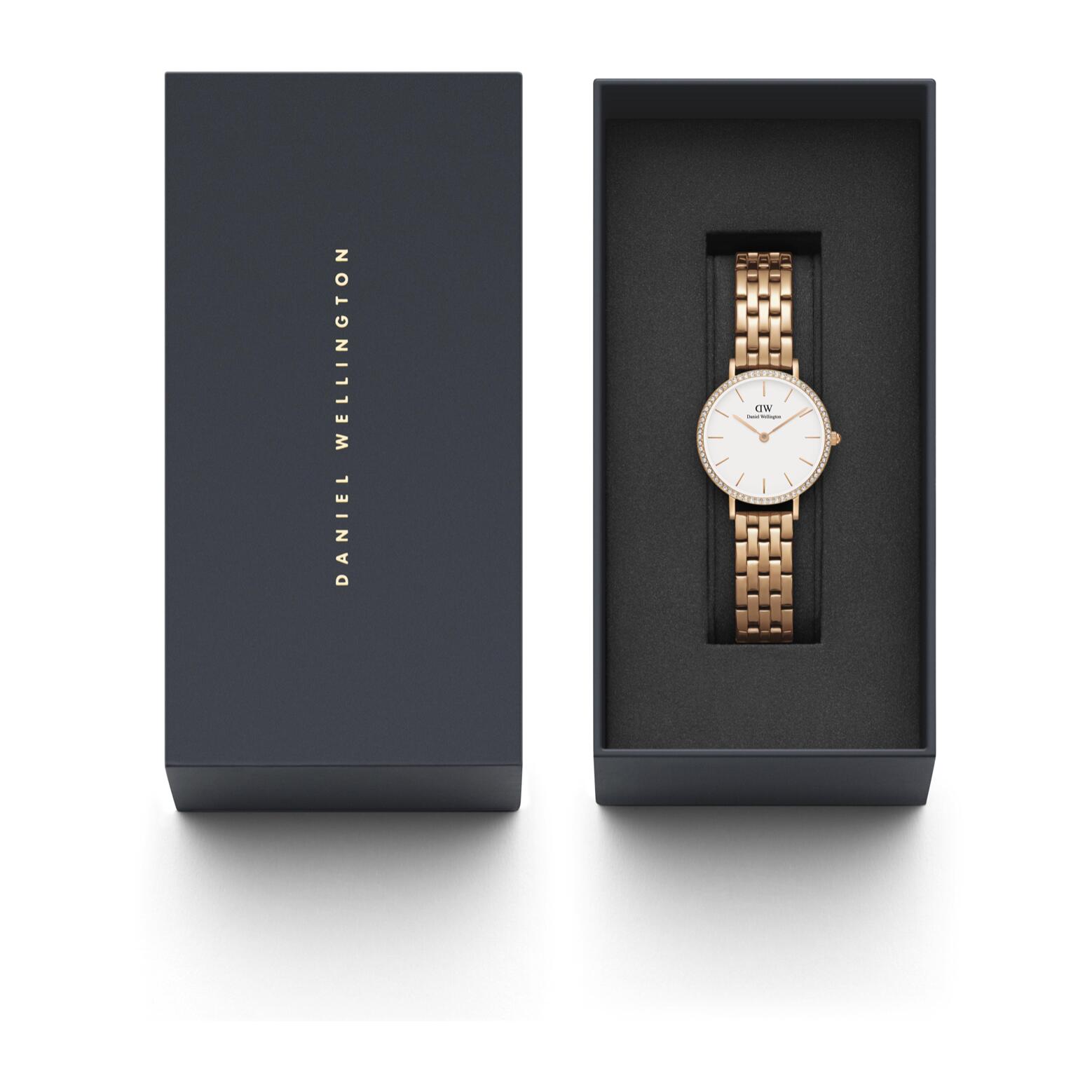 Reloj Daniel Wellington DW00100666 Mujer Analogico Cuarzo con Correa de Acero inoxidable