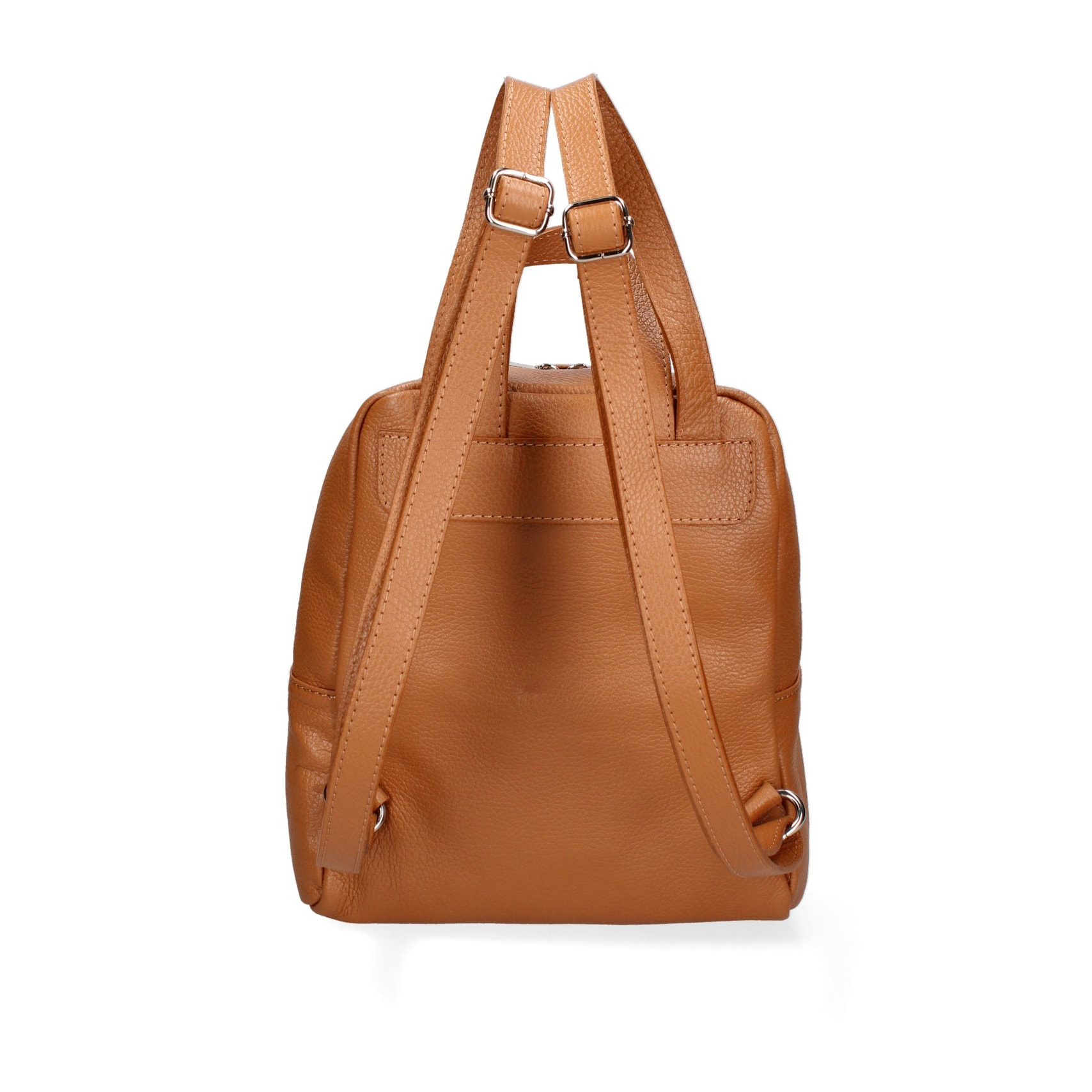Zaino donna in vera pelle - Modello Edera Ultra - 70% Cotone - 25.0 x 31.0 x 13.0 cm