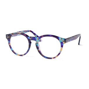 Gafas de sol OCEAN IBIZA - Trans / Violeta degradada con montura rosa transparente y patillas metálicas doradas