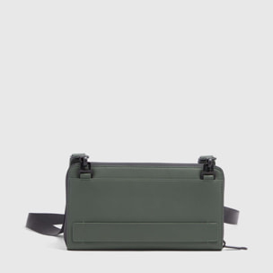 Piquadro Pochette con tracolla rimovibile