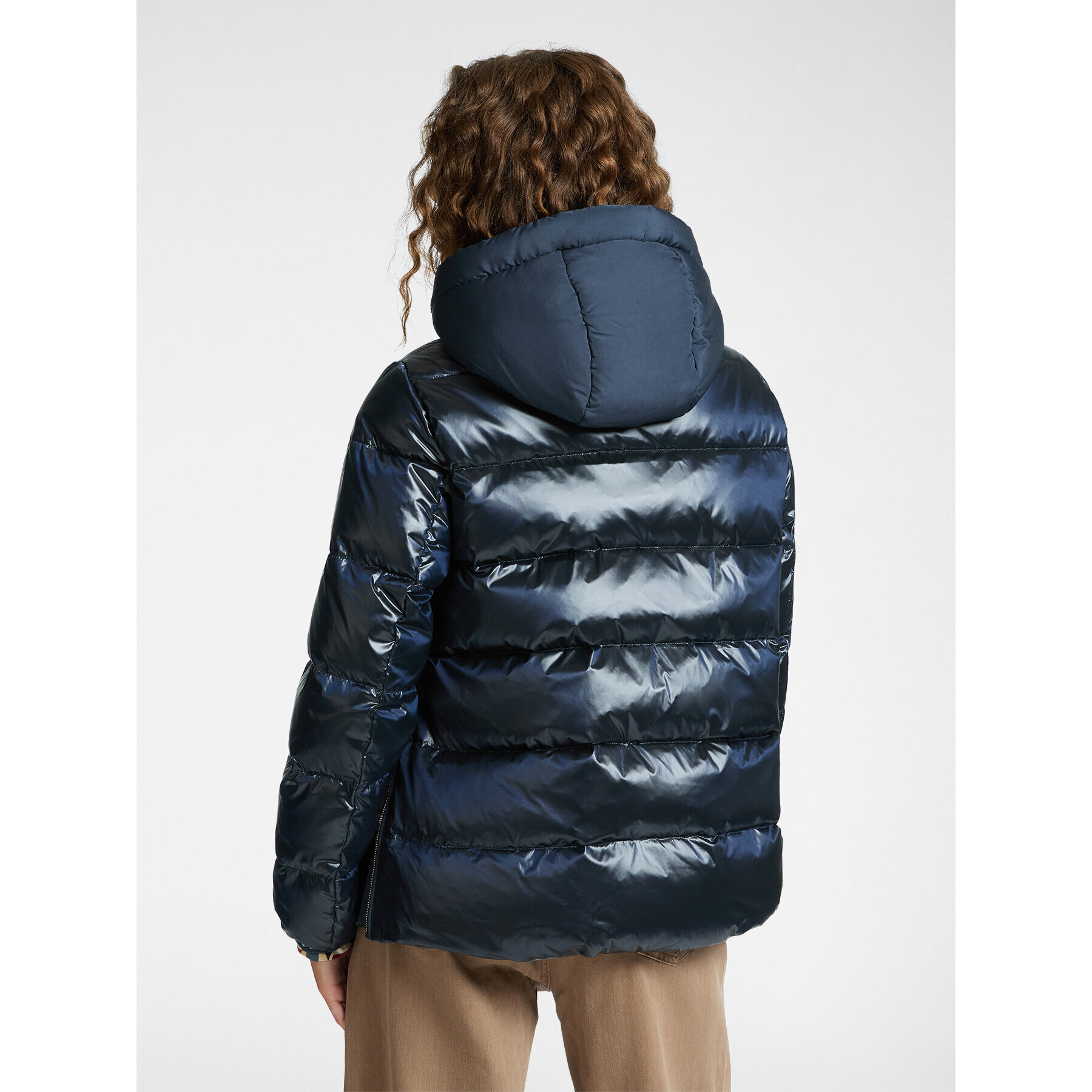 Elena Mirò - Chaqueta ligera acolchada de plumón - Azul