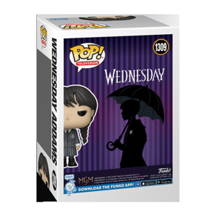 Mercoledì Pop! Television Figure in Vinile Mercoledì Addams 9 Cm Funko