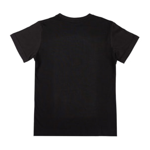 Camiseta infantil básica de manga corta con estampado de león
