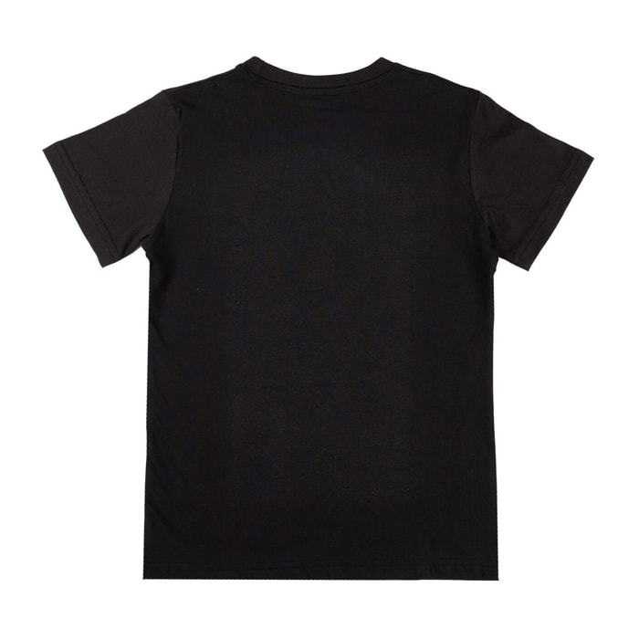 Camiseta infantil básica de manga corta con estampado de león