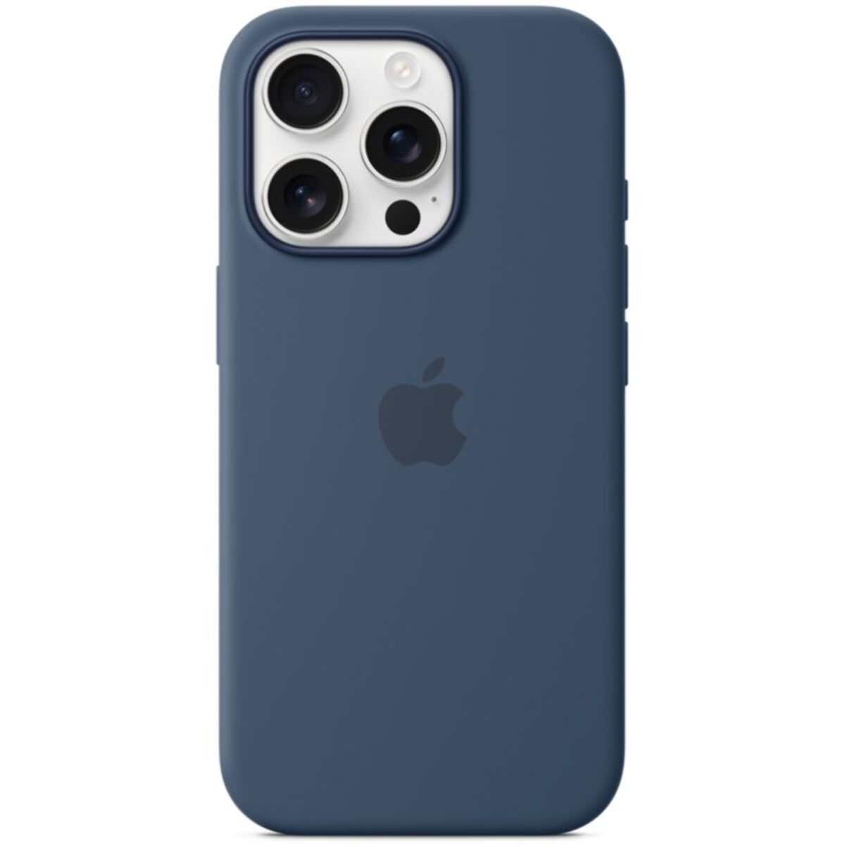 Coque APPLE iPhone 16 Pro MagSafe denim silicone