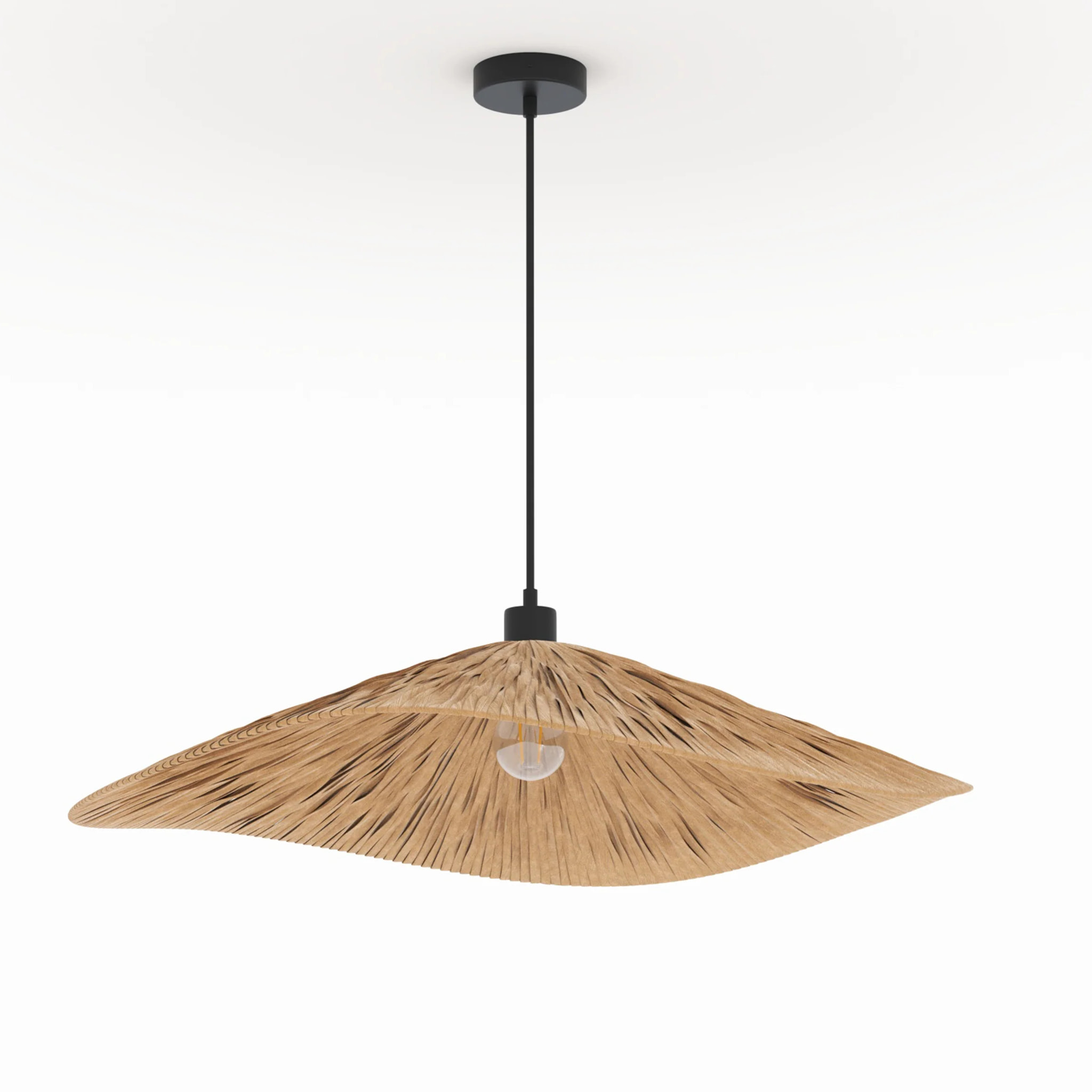 Suspension en raphia 75 cm - Stellaire