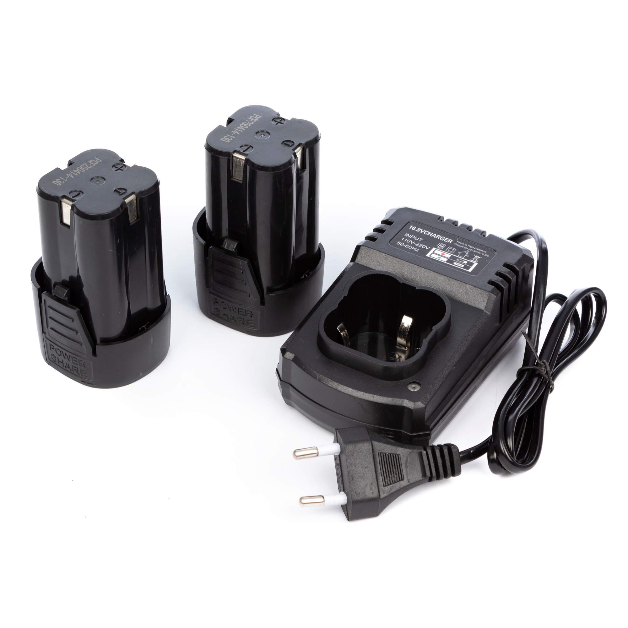 Set di attrezzi con valigetta, trapano elettrico a doppia velocità, 16.8 V 1300mAh e 120 pezzi.