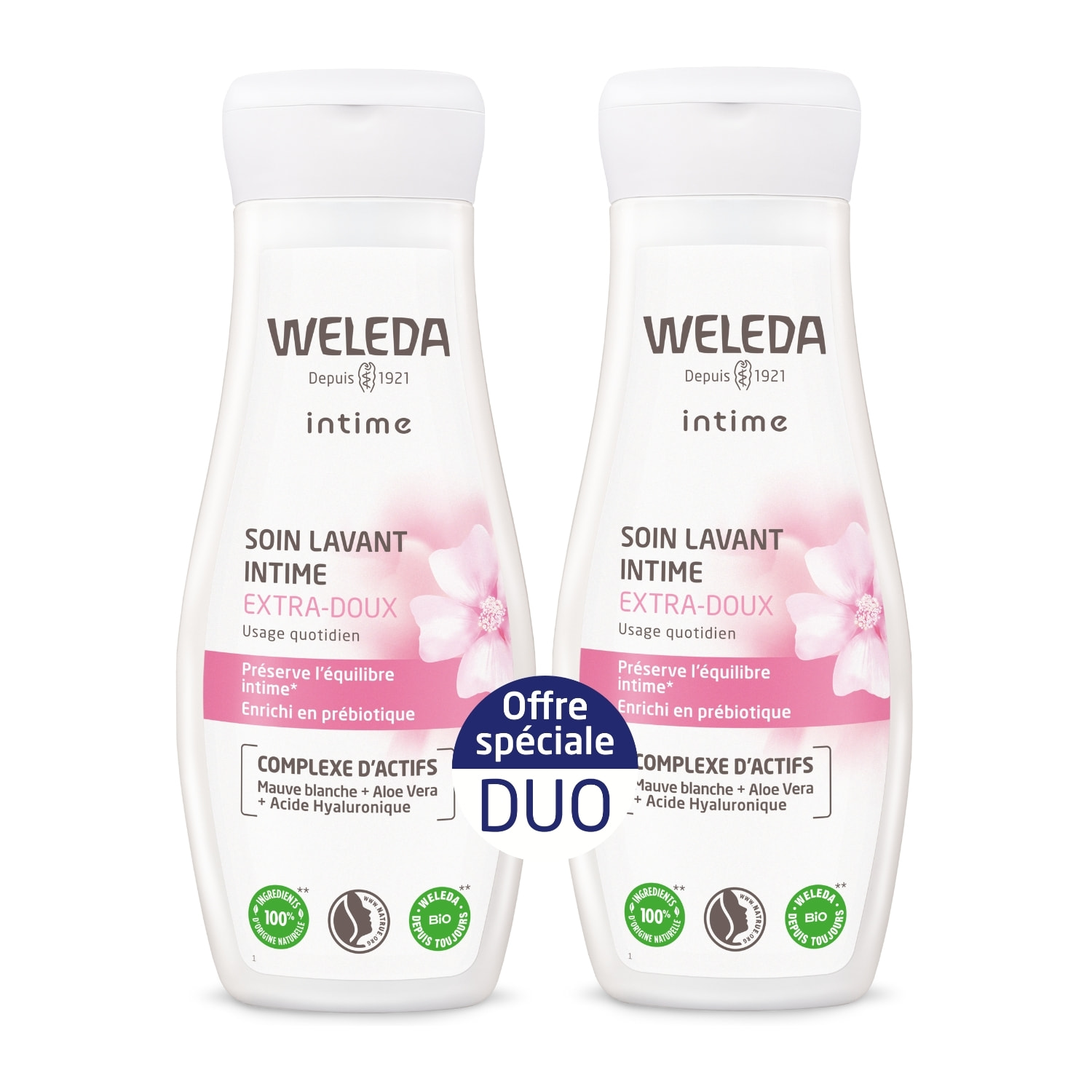 WELEDA - Duo Soin lavant Intime Extra-doux 2x200 ml