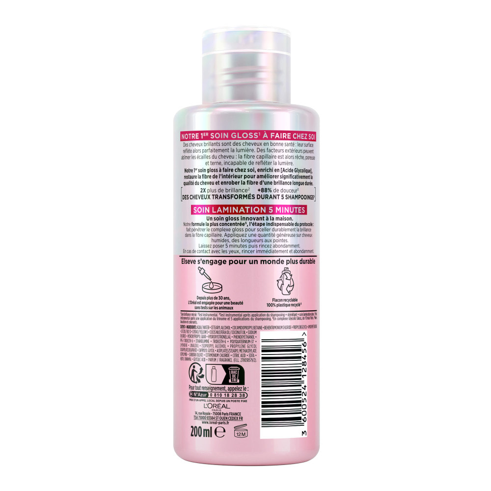 L'Oréal Paris Elseve Ultimate Glycolic Gloss La Routine Protectrice des Cheveux Ternes