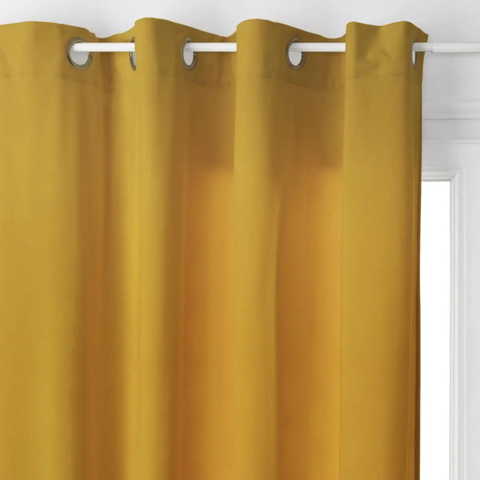 Rideau "Lilou" jaune 140x260cm