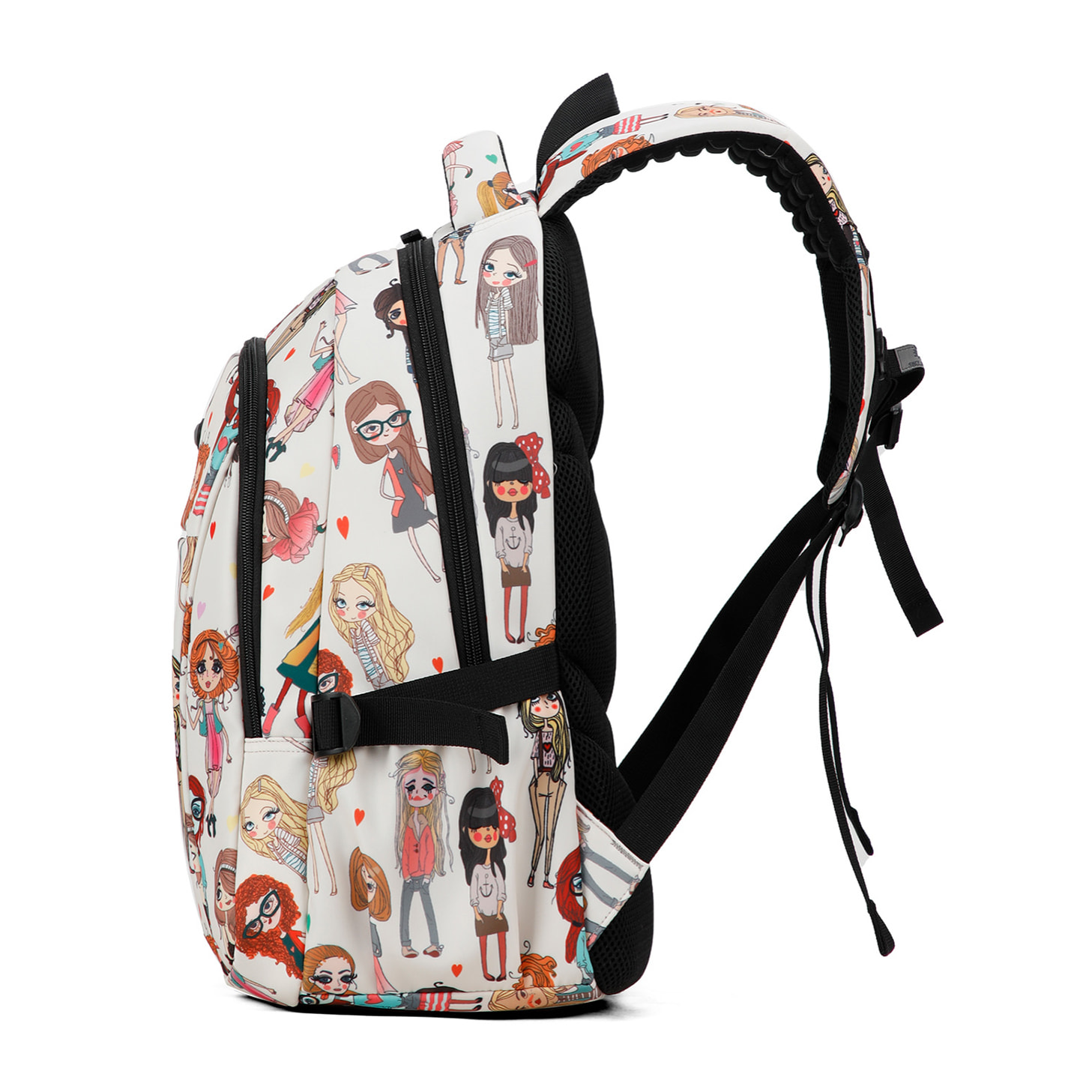 Zaino unisex Textile Prodotto Vegano 32x15x43 cm