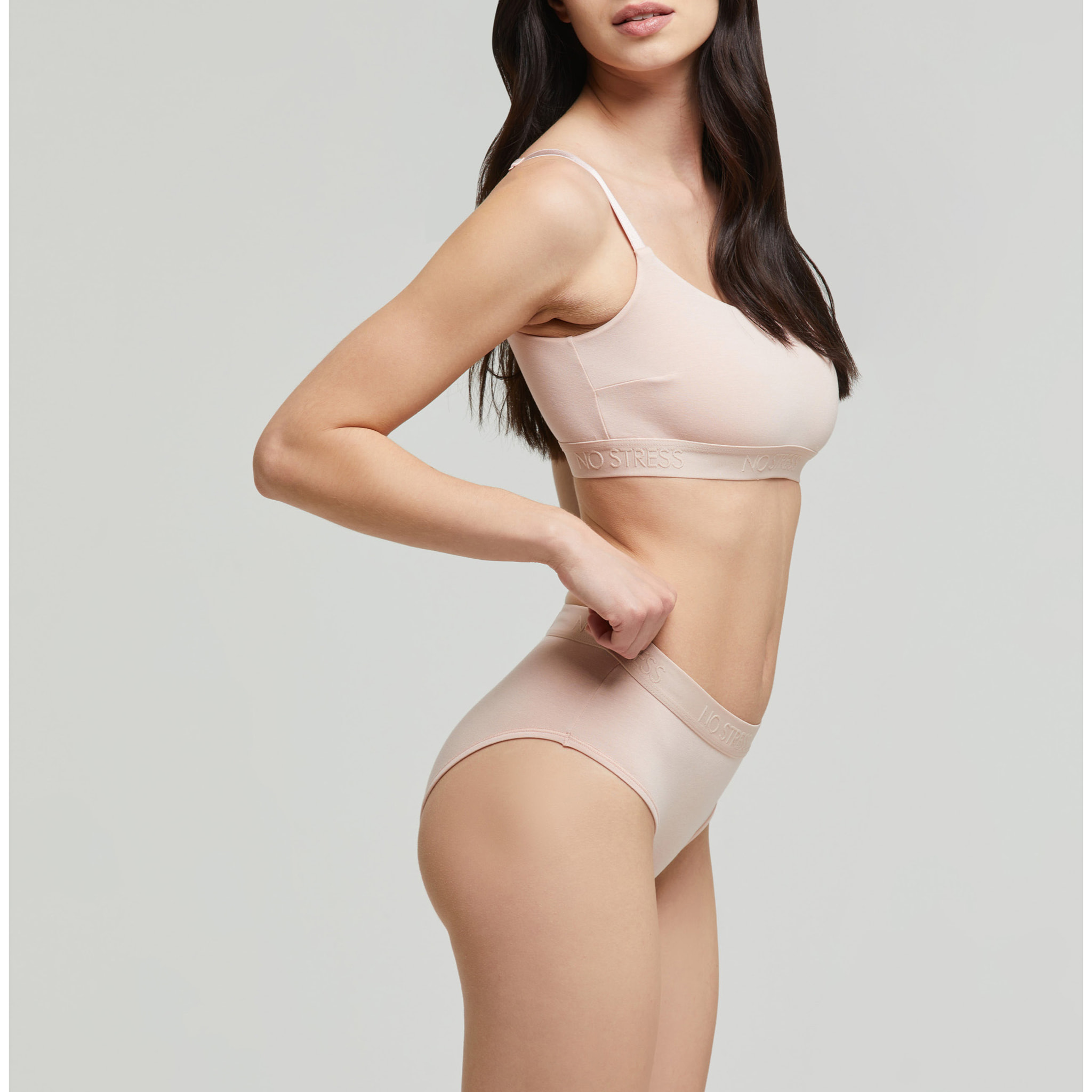 Brassiere no stress cotone modal