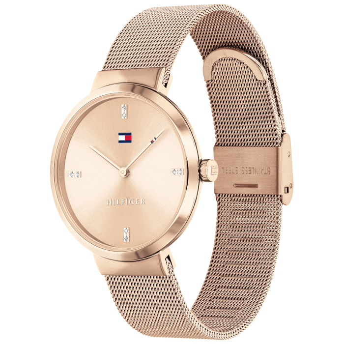 Reloj Tommy Hilfiger 1782218 Mujer Analogico Cuarzo con Correa de Acero inoxidable