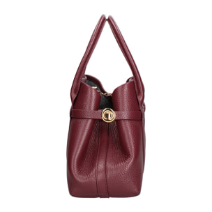 Borsa a mano da donna Made in Italy - Modello Valoria Nova - 100% pelle - 28.0 x 20.0 x 13.0 cm