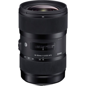 Objectif pour Reflex SIGMA 18-35mm f/1.8 DC HSM Art Nikon