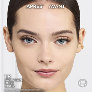 L'Oréal Paris Accord Parfait Fond de Teint Fluide 1.R Ivoire Rosé 30ml