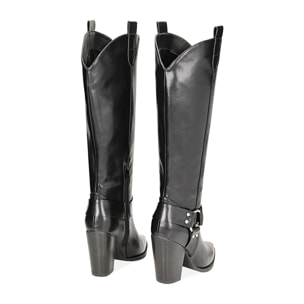 Botas tejanas negras