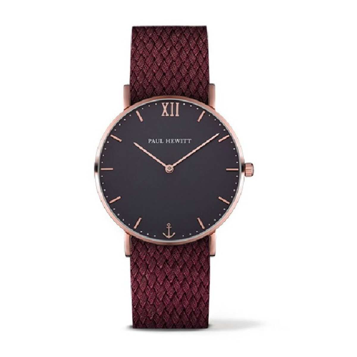 Reloj Paul Hewitt SA-R-ST-B-19M Unisex Analogico Cuarzo con Correa de Tela