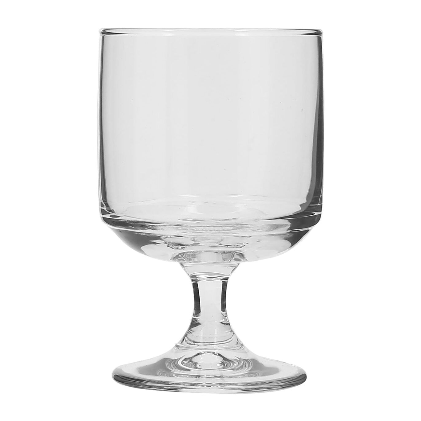 Lot de 4 verres à pied tower 22cl en verre transparent