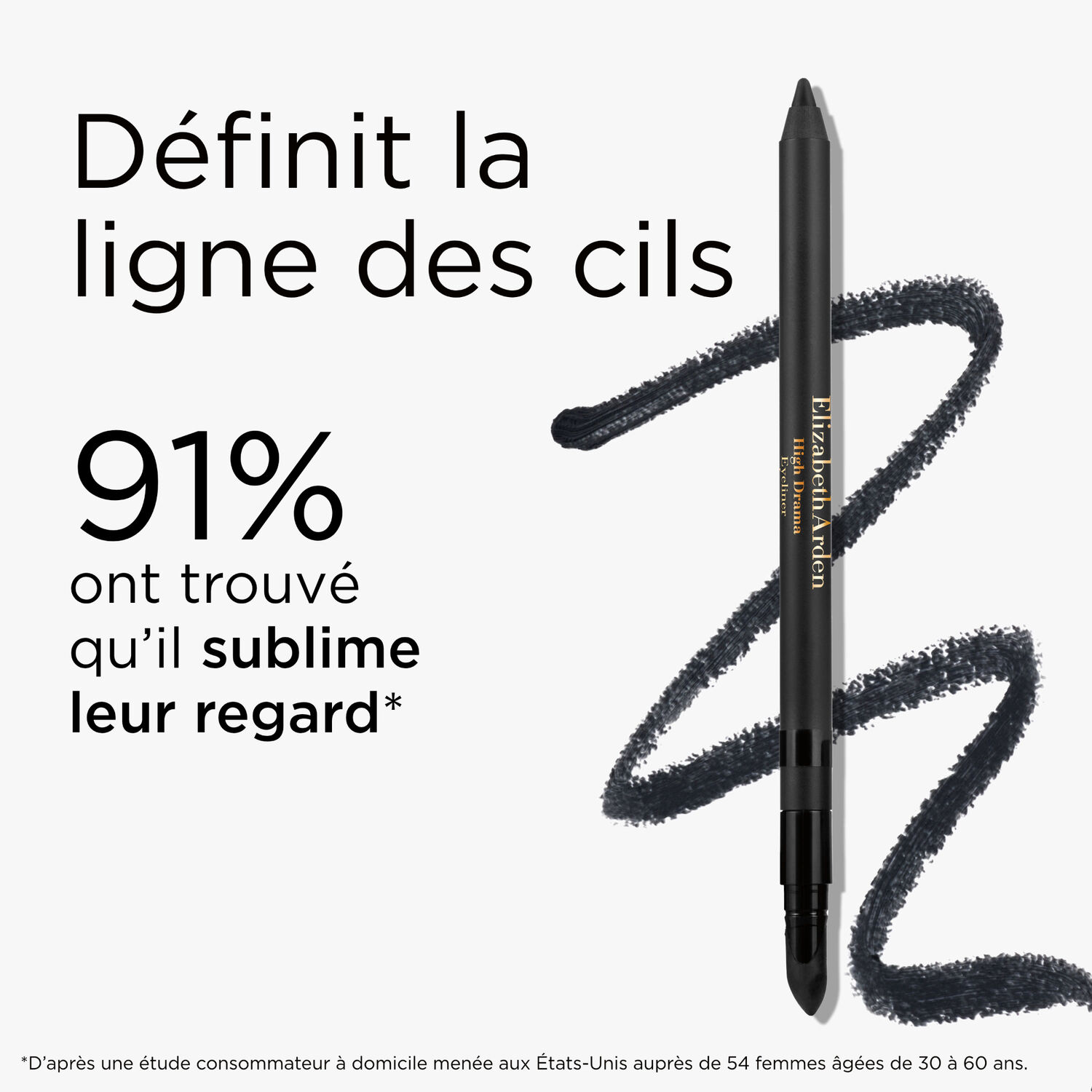 MezmerEyes - Coffret Mascara et Eyeliner Waterproof + Démaquillant Biphasé 50ml