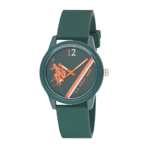 Orologio U.S. Polo Assn. In silicone verde