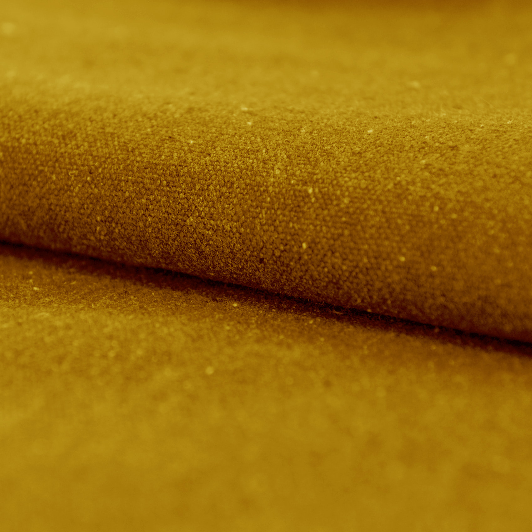 Tissu uni Vercors - Jaune Curry