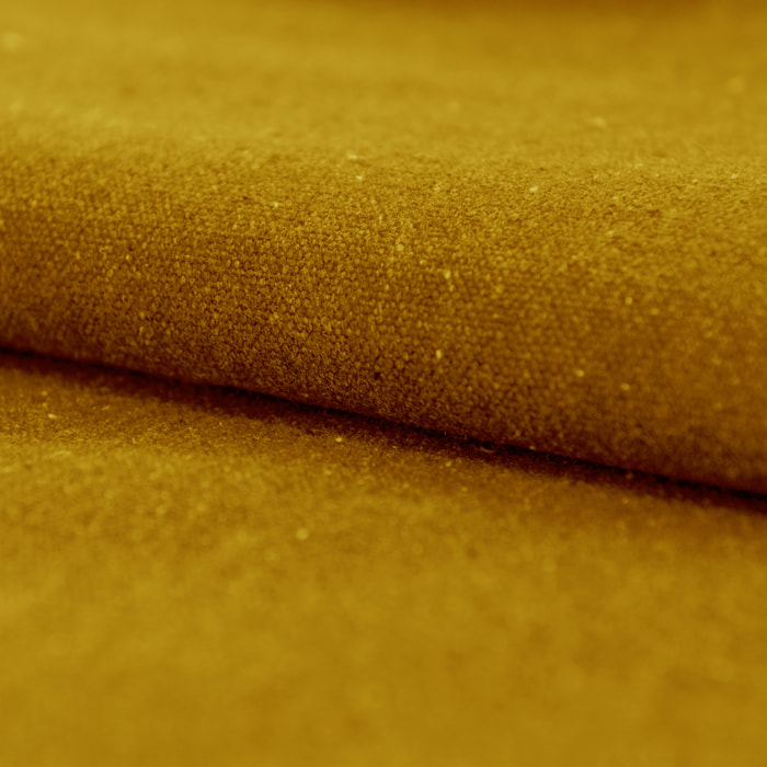 Tissu uni Vercors - Jaune Curry