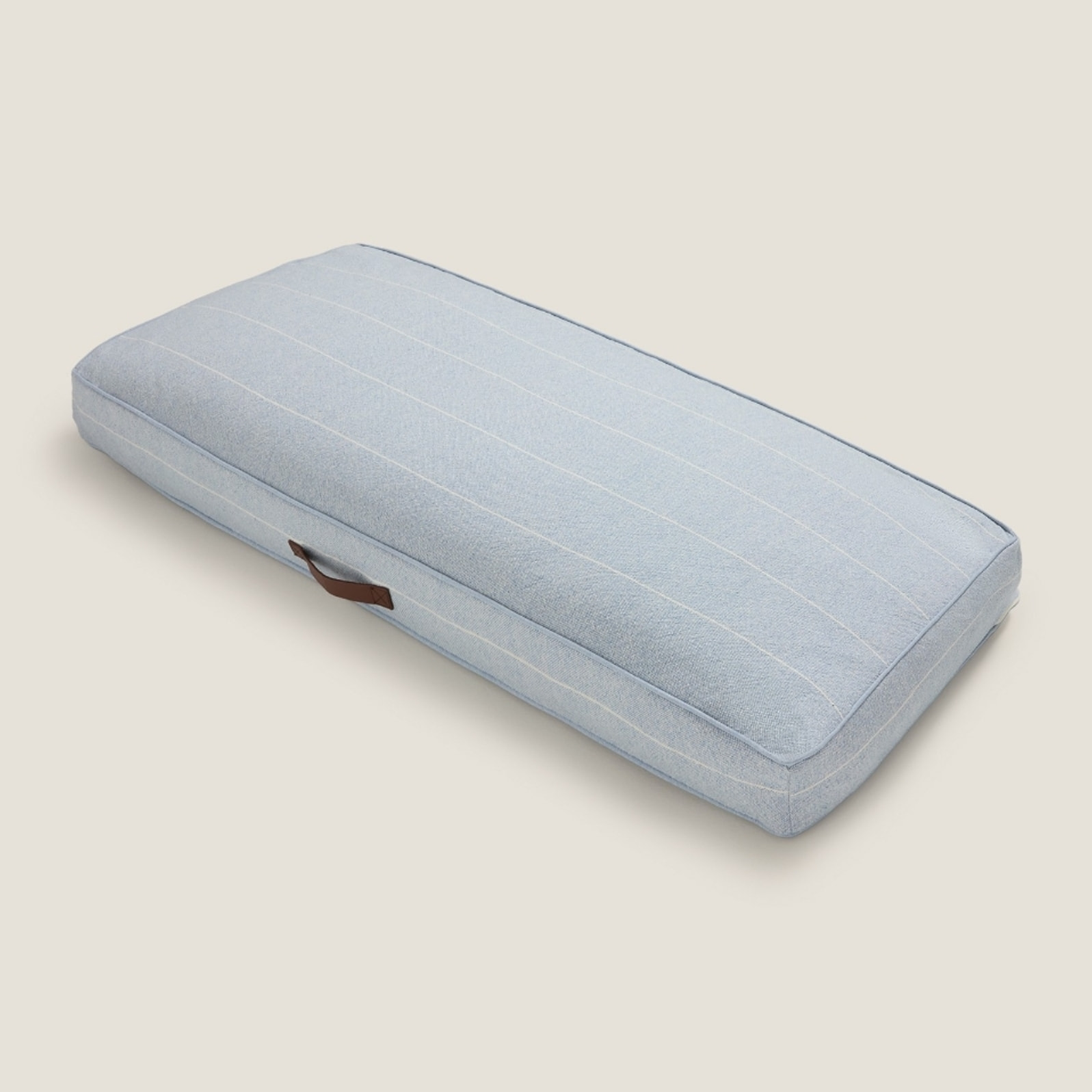 Funda cojín palet rayas Bolrichi color azul