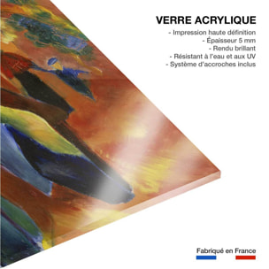 Tableau célèbre August Macke Sunny Path Tableau plexiglas