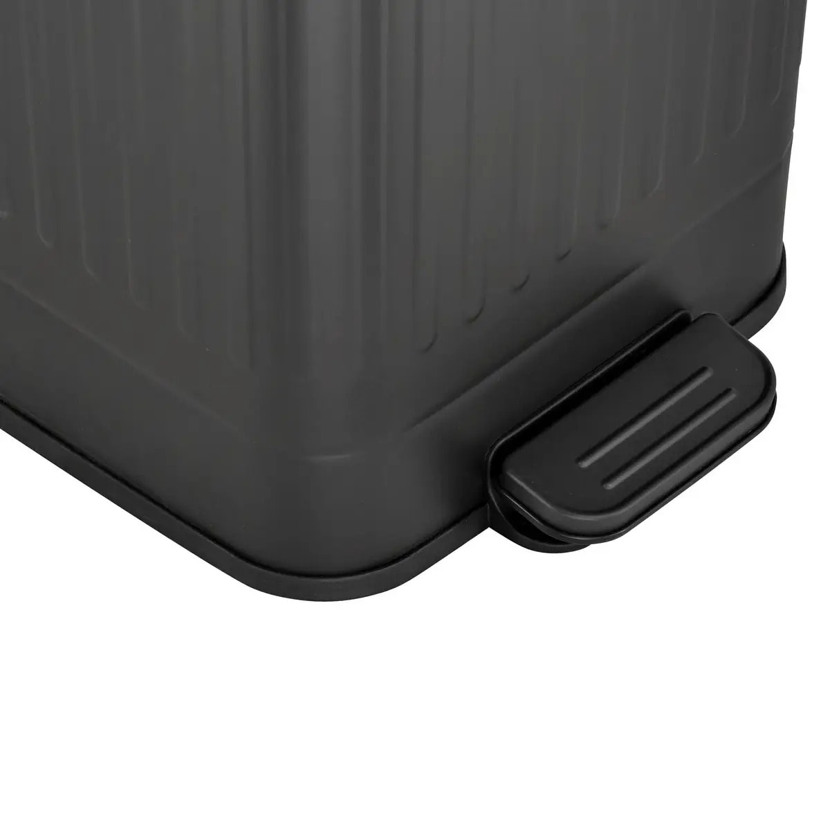 Poubelle Nova avec Pedale 30L Noir 35x27x58 cm