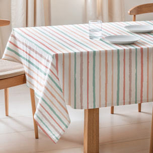 Nappe imprimée anti-tâches SELMA MULTICOLORE