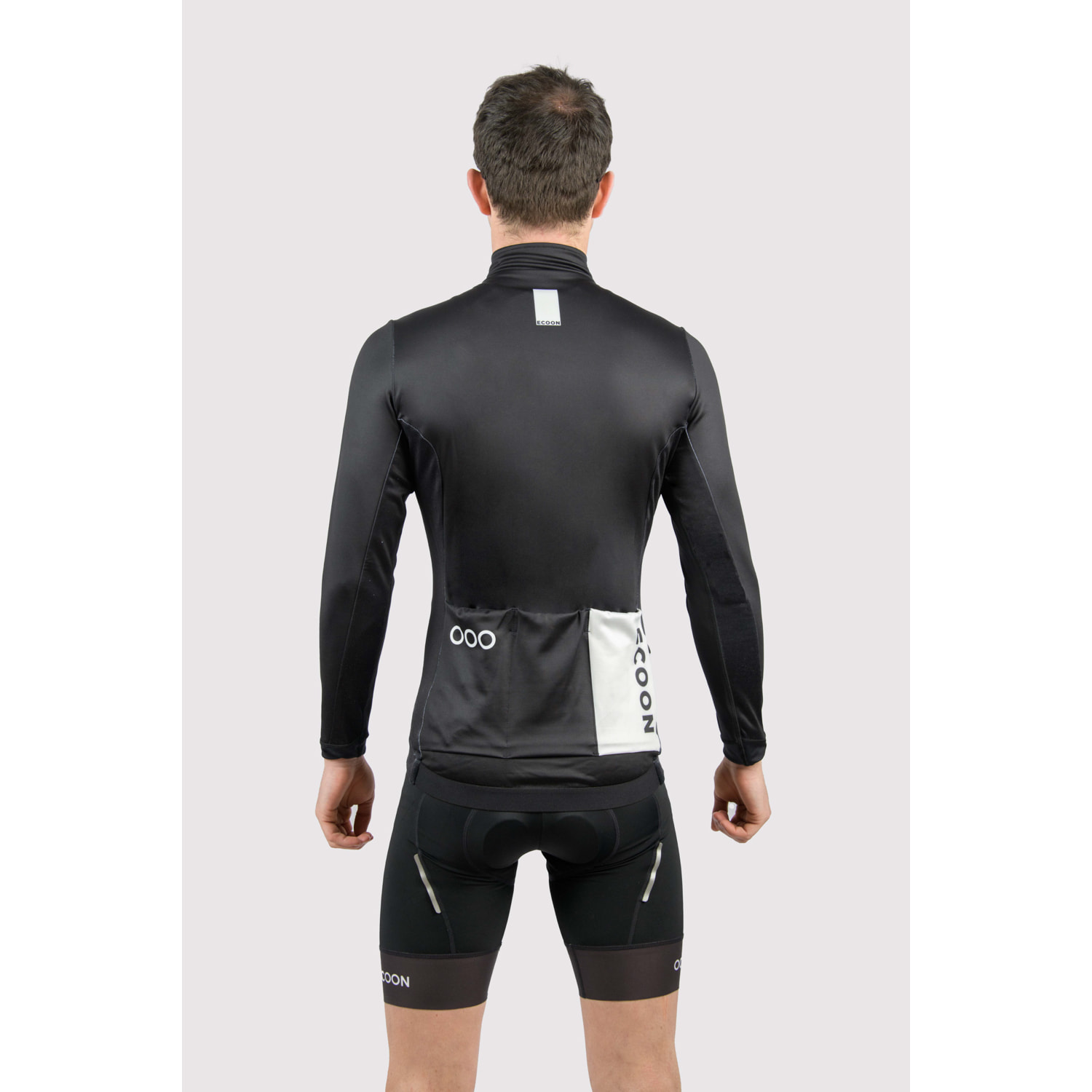 Maillot de manga larga ECOON modelo Mont Ventoux en color Negro