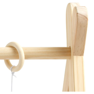 Arche d'éveil bois avec 4 jouets