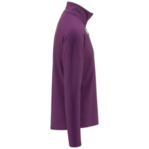 Felpe Kappa Uomo Donna 6CENTO 687BK Viola