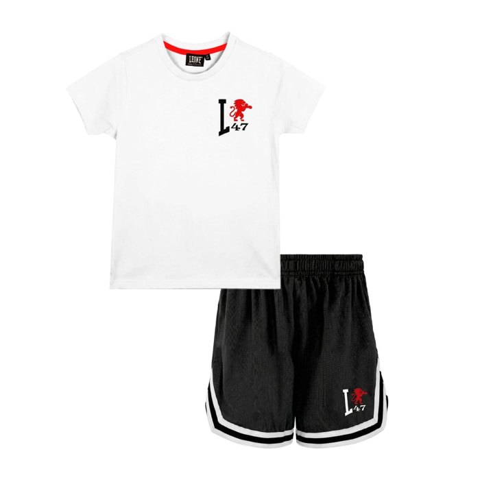 Conjunto para niño: Camiseta + Bermuda de malla