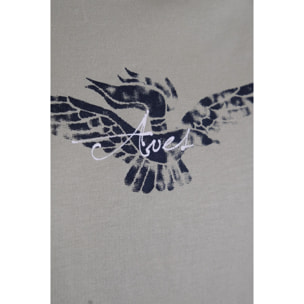 T-shirt Esercito a maniche corte verde donna