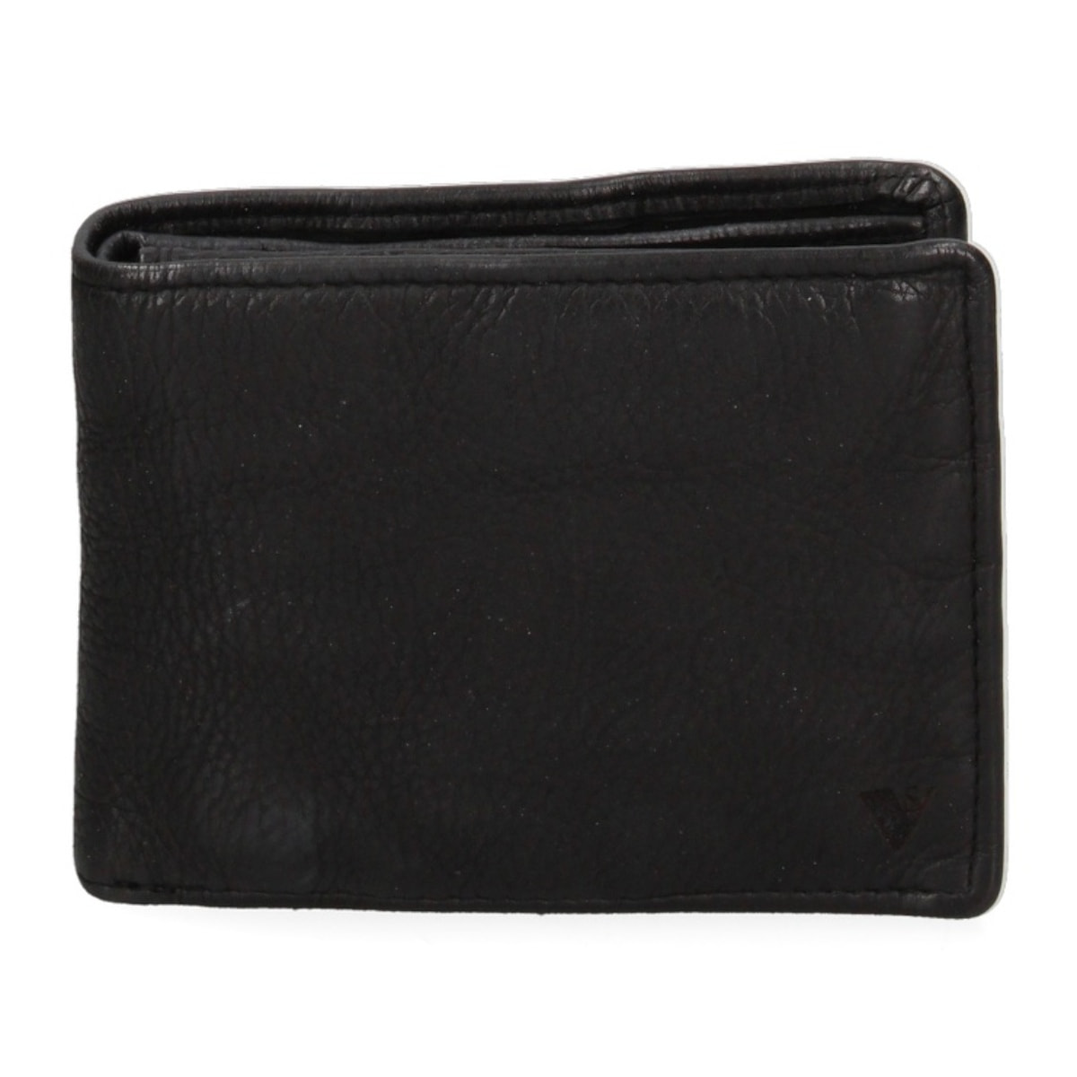 Portafoglio da uomo in vera pelle - Modello False - Casual - 12.0 x 9.0 x 2.0 cm