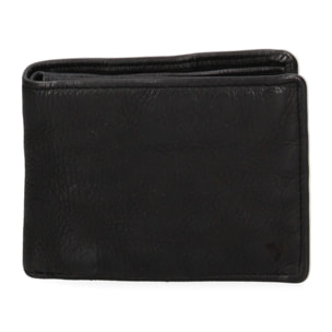 Portafoglio da uomo in vera pelle - Modello False - Casual - 12.0 x 9.0 x 2.0 cm