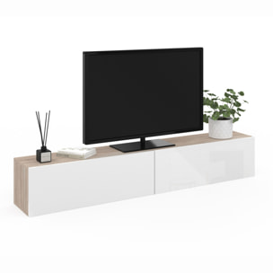 Meuble TV suspendu Michigan L180cm