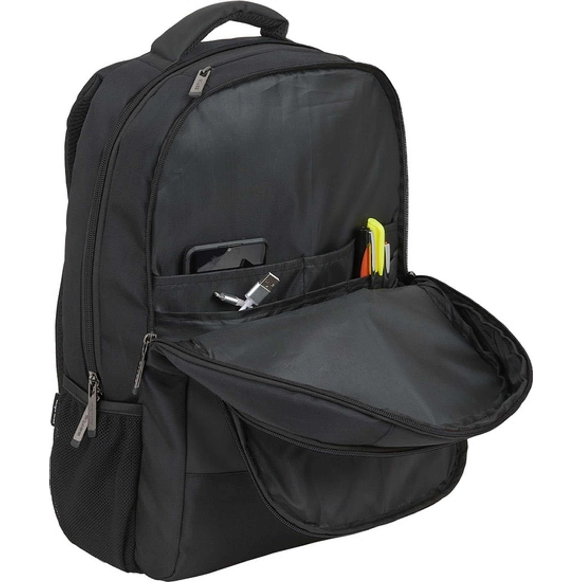 Mochila portatil 15,6"+tablet+usb safta business
