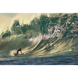 Tableau paysage ocean surf grosse vague  Toile imprimée